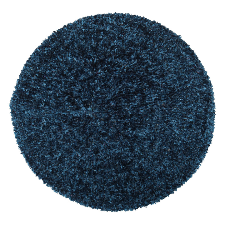 snood chenille lurex unlined