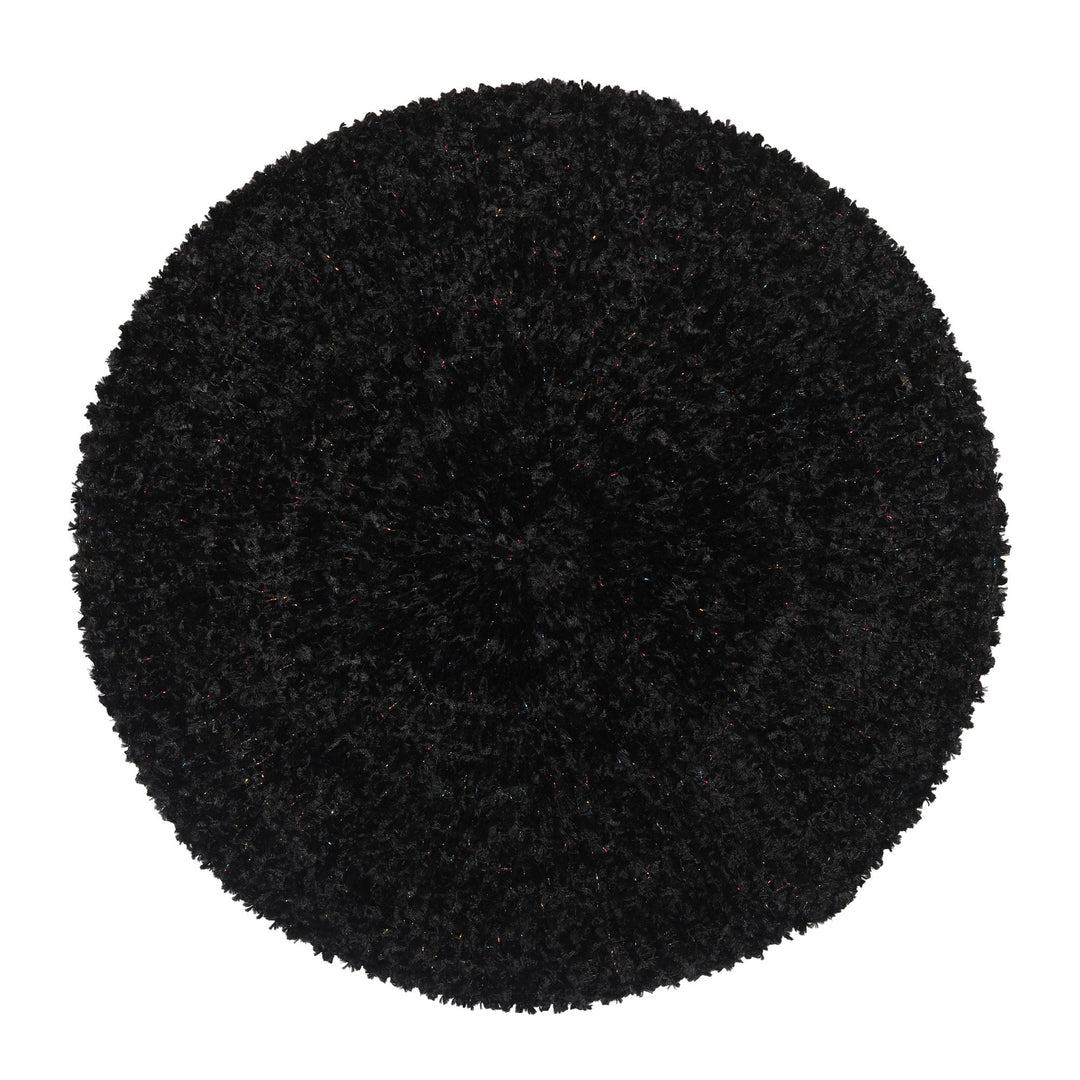 snood chenille lurex unlined