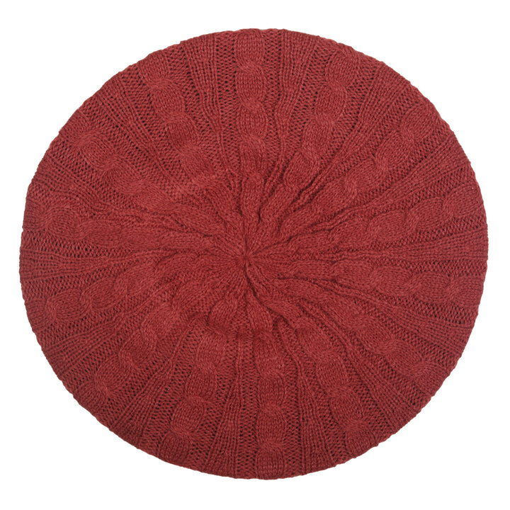 snood cable knit lined