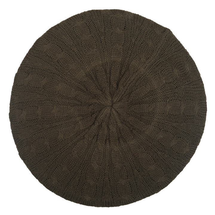 snood cable knit lined