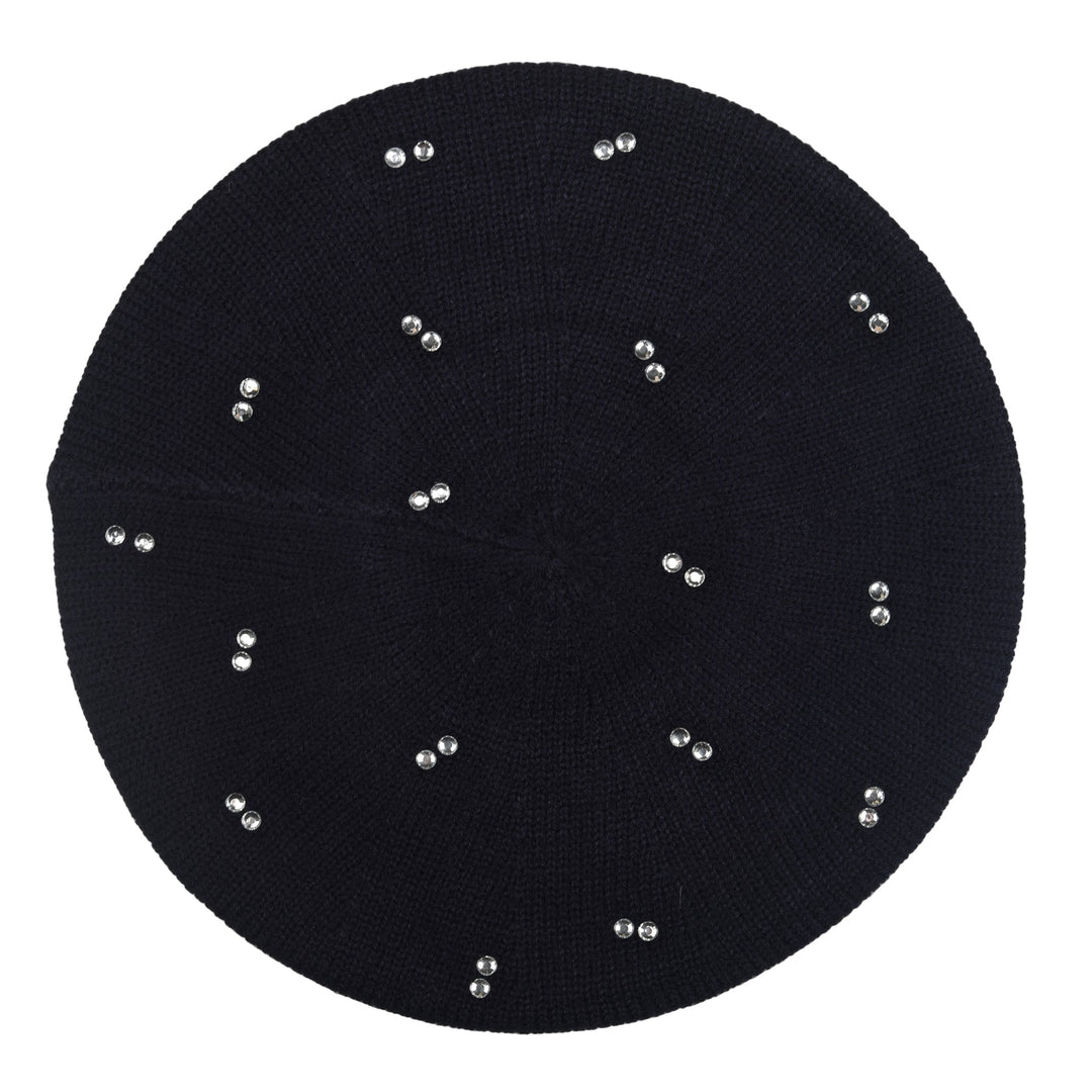 snood knit with stones lined