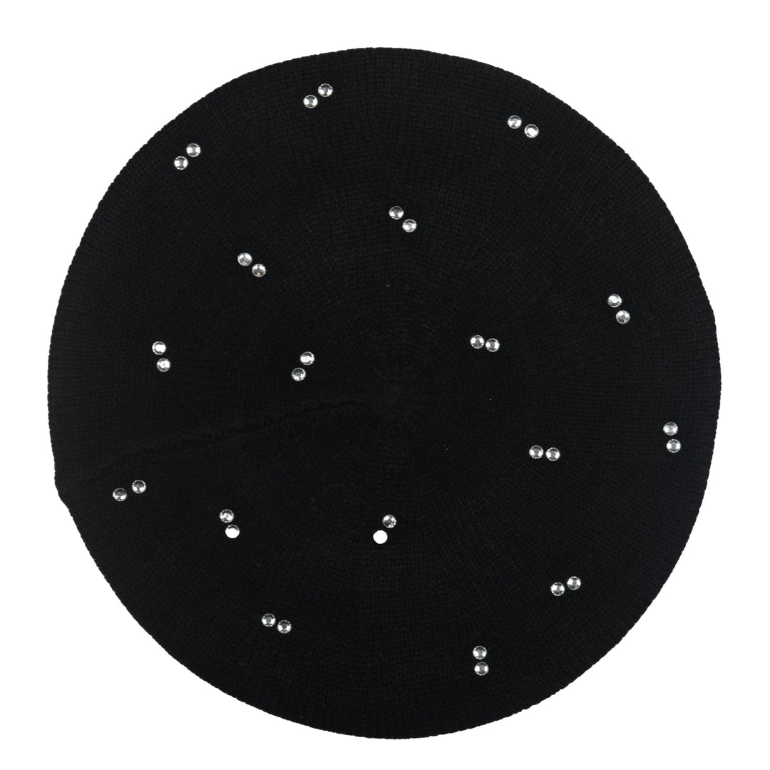 snood knit with stones lined