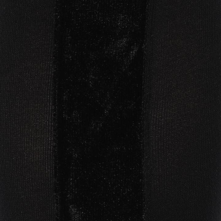 tights velvet back seam