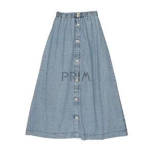 ANALOGIE LONG BUTTON DOWN SKIRT