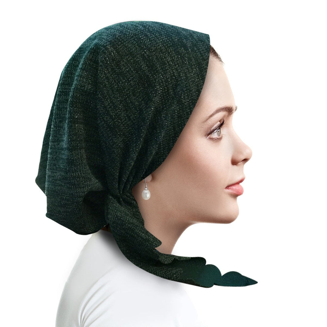 pretied knitted lurex