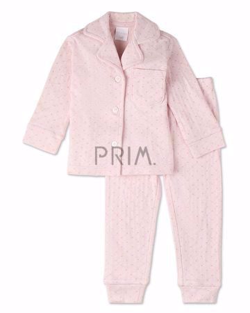 LITTLE HEARTS POINTELLE 2 PC PJ SET