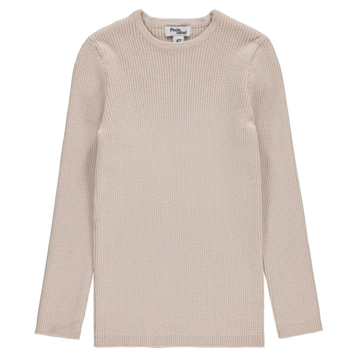 top knit crew neck