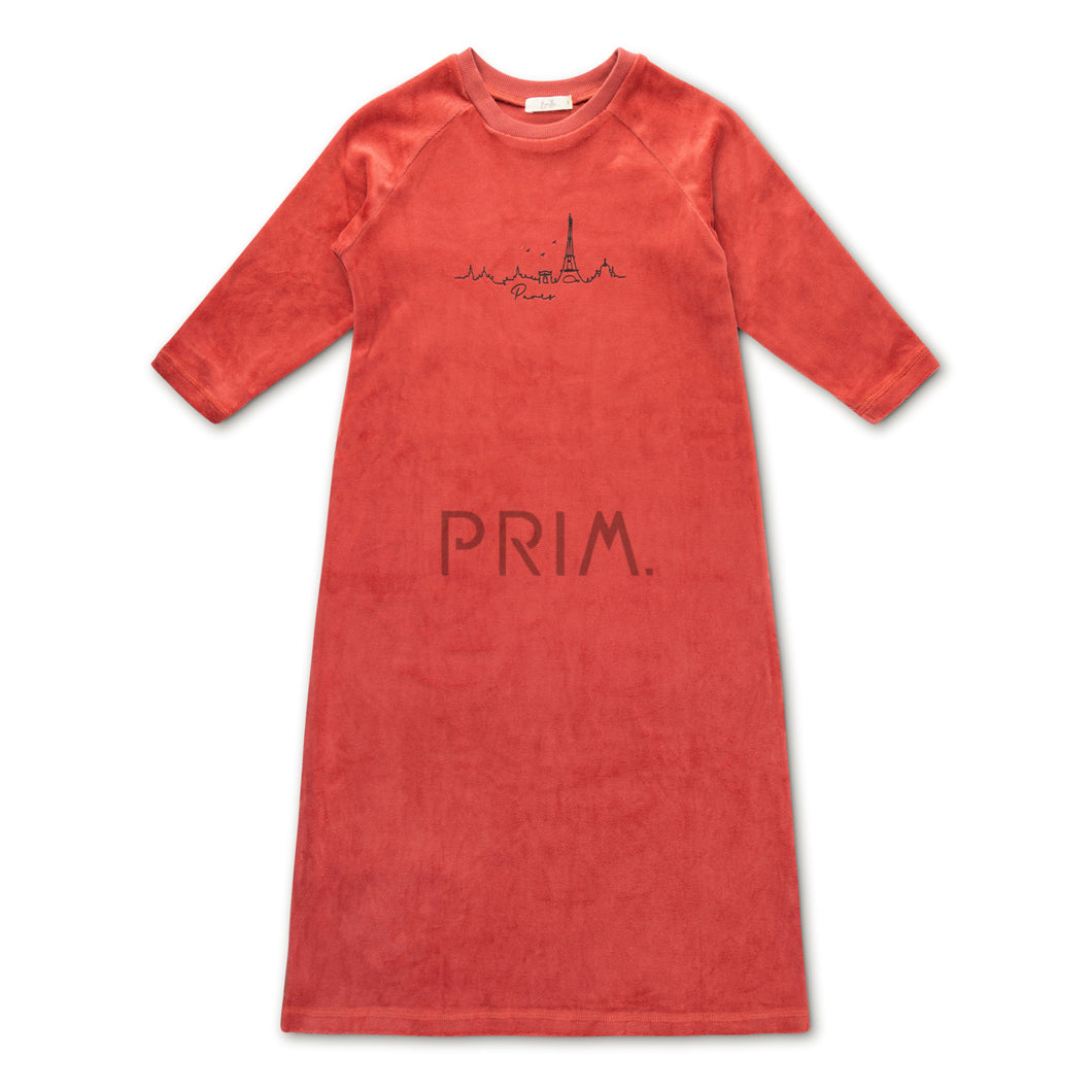 CHERRY PARIS NIGHTGOWN