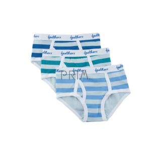 BOYS MULTI STRIPE 3 PACK BRIEF