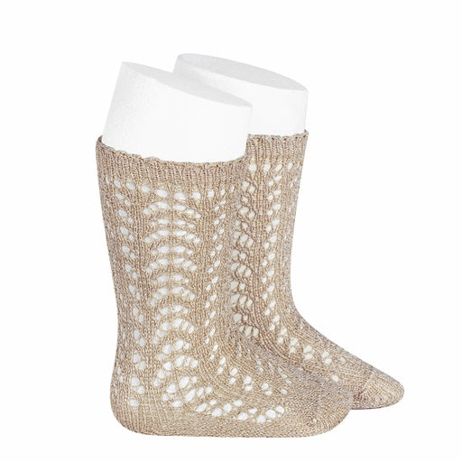 Condor knee shimmer crochet