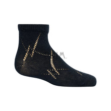 Load image into Gallery viewer, ZUBII DOUBLE DIAMOND CROCHET ANKLE SOCK
