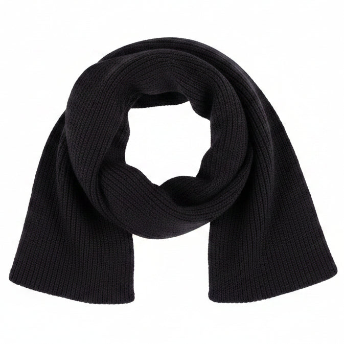 scarf knit rubber print