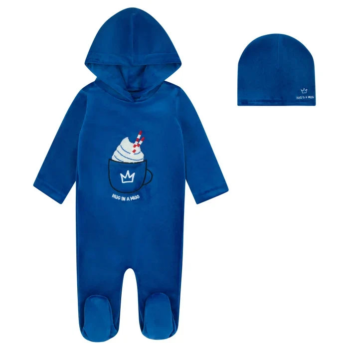 footie whipped hooded with beanie