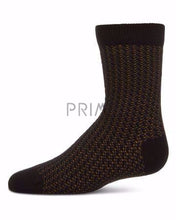 Load image into Gallery viewer, MEMOI BICOLOR DASHLINE BOYS SOCK
