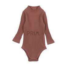 Load image into Gallery viewer, LIL LEGS RIBBED MOCKNECK ONESIE
