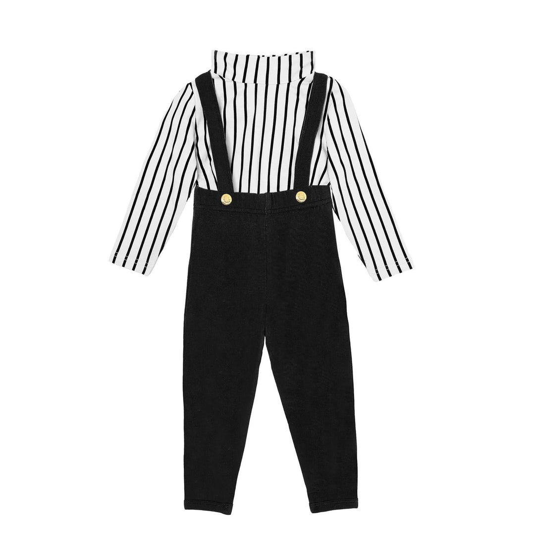 set outfit vertical stripes