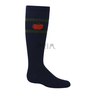 ZUBII VARSITY APPLE KNEE SOCK