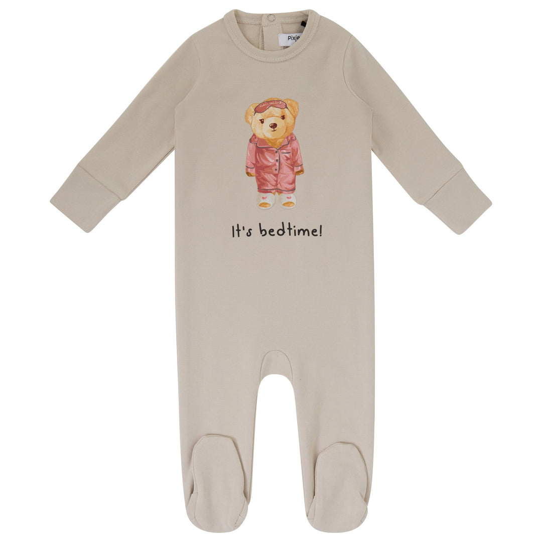 footie sleepy teddy