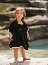 Load image into Gallery viewer, MISS MINI ONYX TERRY PONCHO
