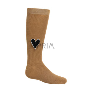 ZUBII SHERPA HEART KNEE SOCK