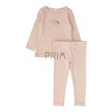 Load image into Gallery viewer, LIL LEGS BIRD PRINT PJS
