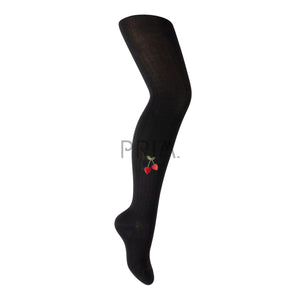 ZUBII CHERRY HEART TIGHTS