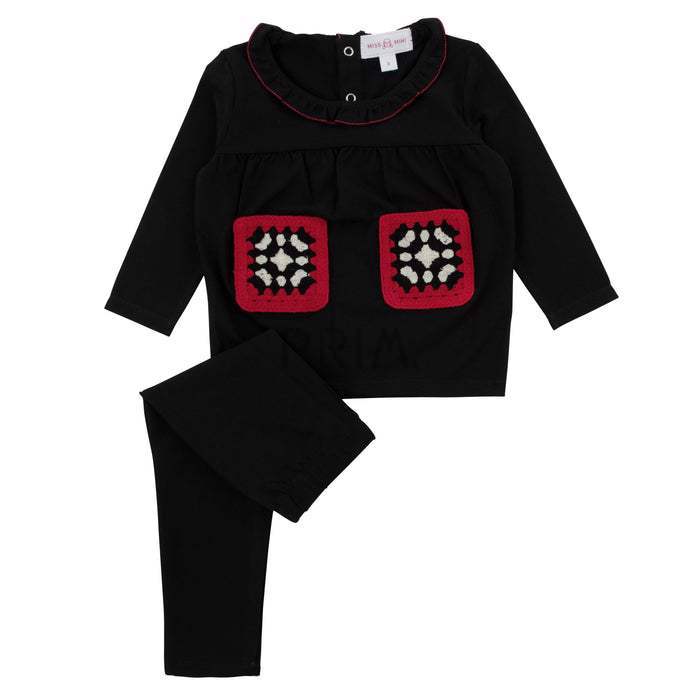 MISS MINI PATCH SHABBOS SET GIRLS