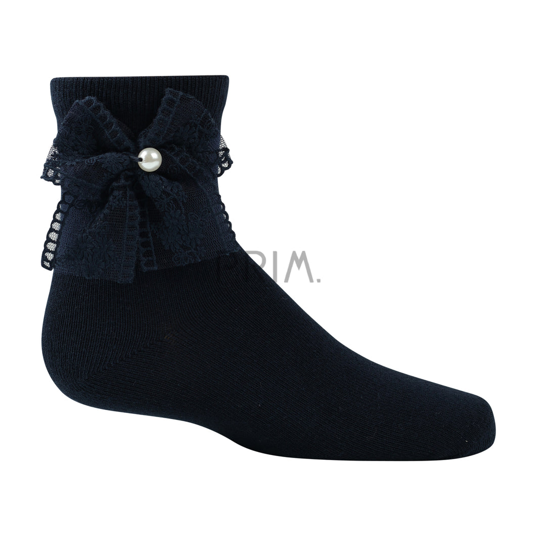 ZUBII LACE BOW ANKLE