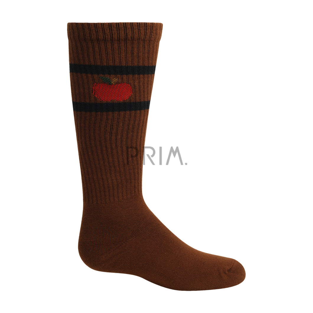 ZUBII VARSITY APPLE KNEE SOCK