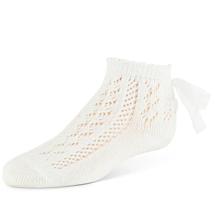 anklet classic pointelle