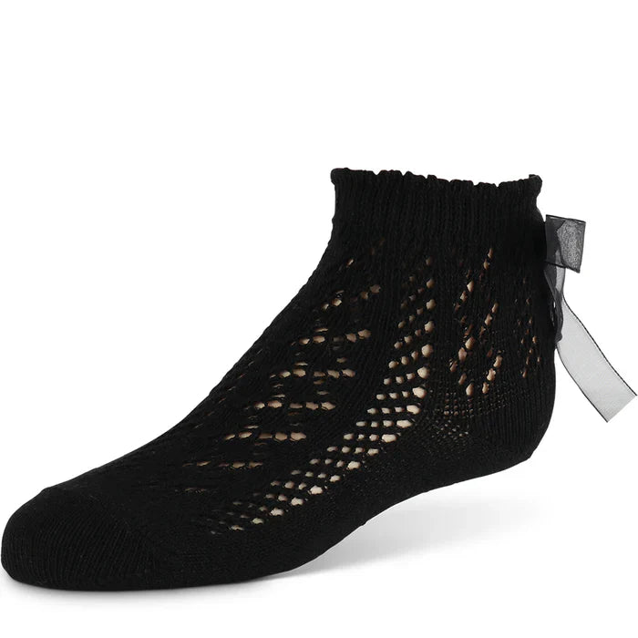 anklet classic pointelle