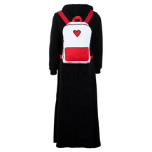Load image into Gallery viewer, MISS MINI GIRLS HEART BACKPACK COVER-UP
