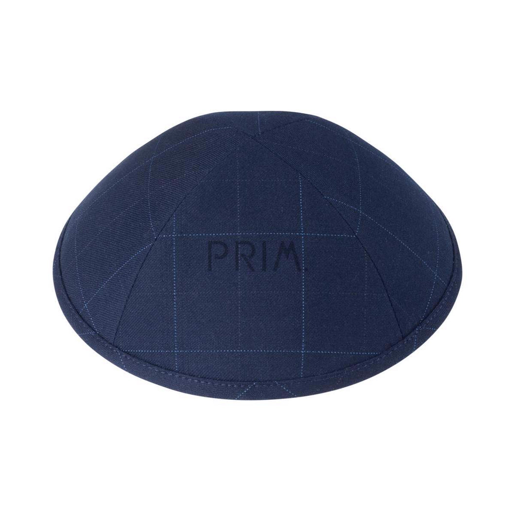 IKIPPAH NAVY LARGE CHECKER