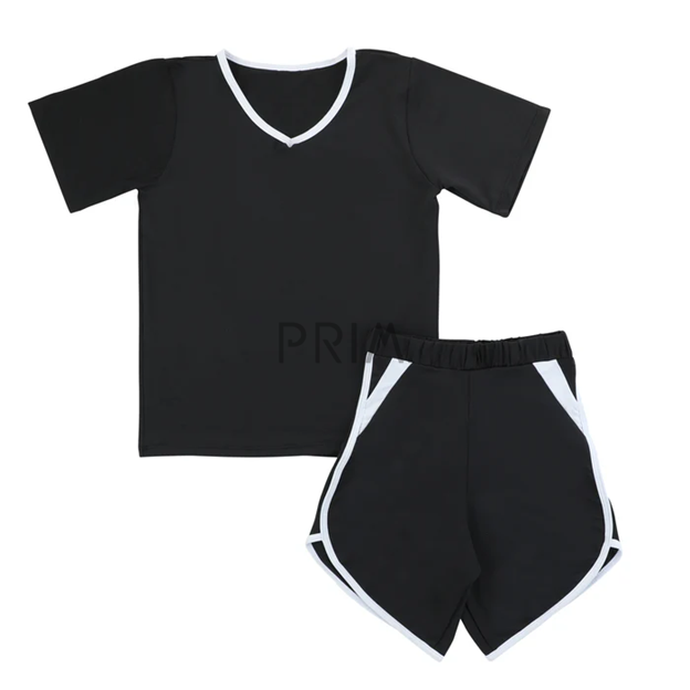 MISS MINI ONYX TOP & BOTTOM SHORTS SET