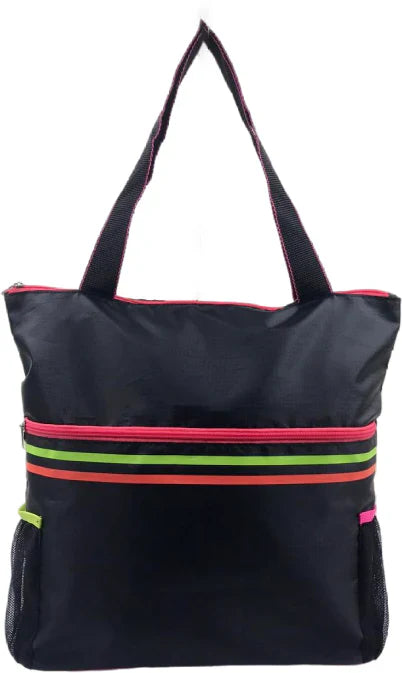 tote bag waterproof striped
