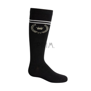 ZUBII EMBLEM STRIPE ANKLE SOCK