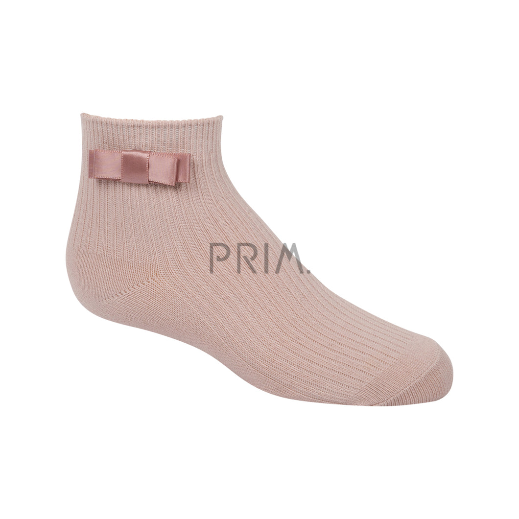 ZUBII FLAT SATIN BOW ANKLE