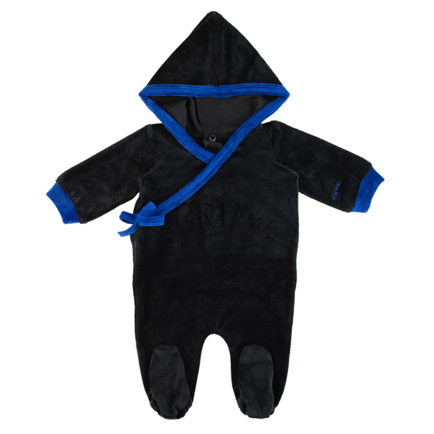 MISS MINI HOODIE ROMPER BLUE
