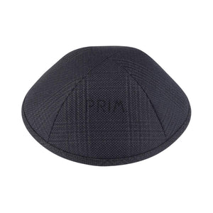 IKIPPAH BLACK ON BLACK PLAID