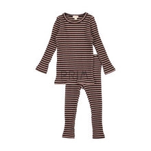 Load image into Gallery viewer, LIL LEGS STRIPED RIBBED SET
