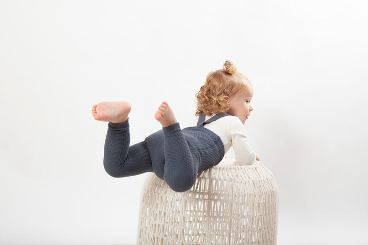 overall tights waffle long