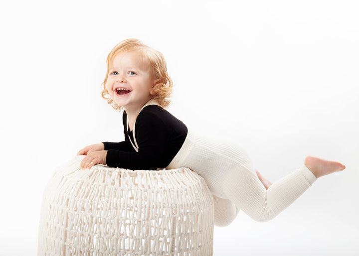 overall tights waffle long