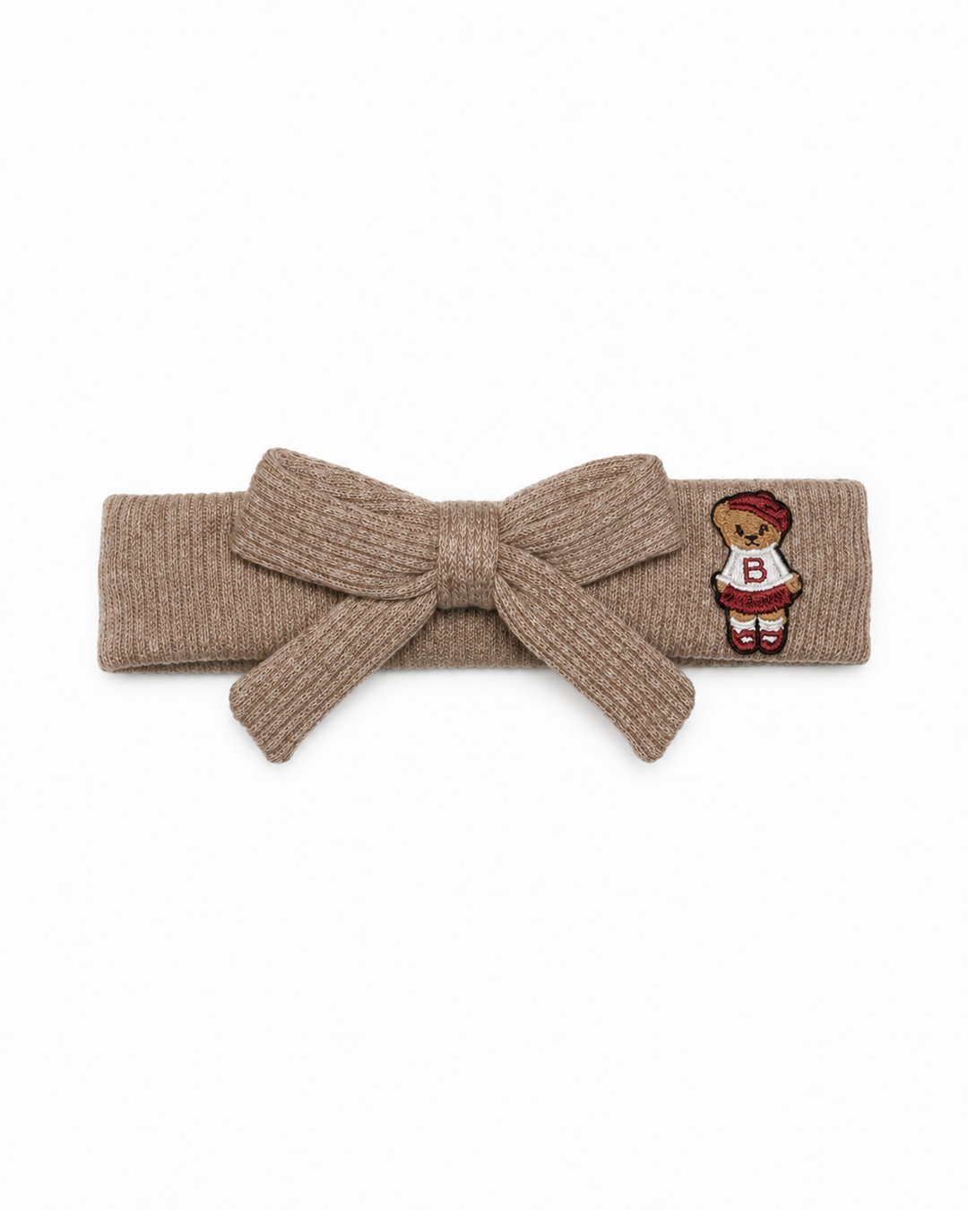 baby band teddy knits bow