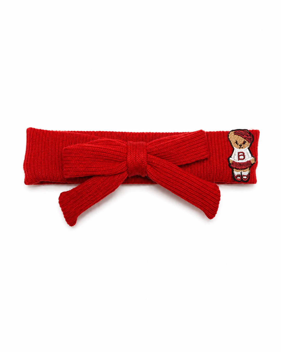 baby band teddy knits bow