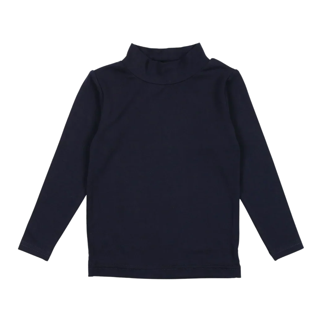top l/s bamboo mockneck