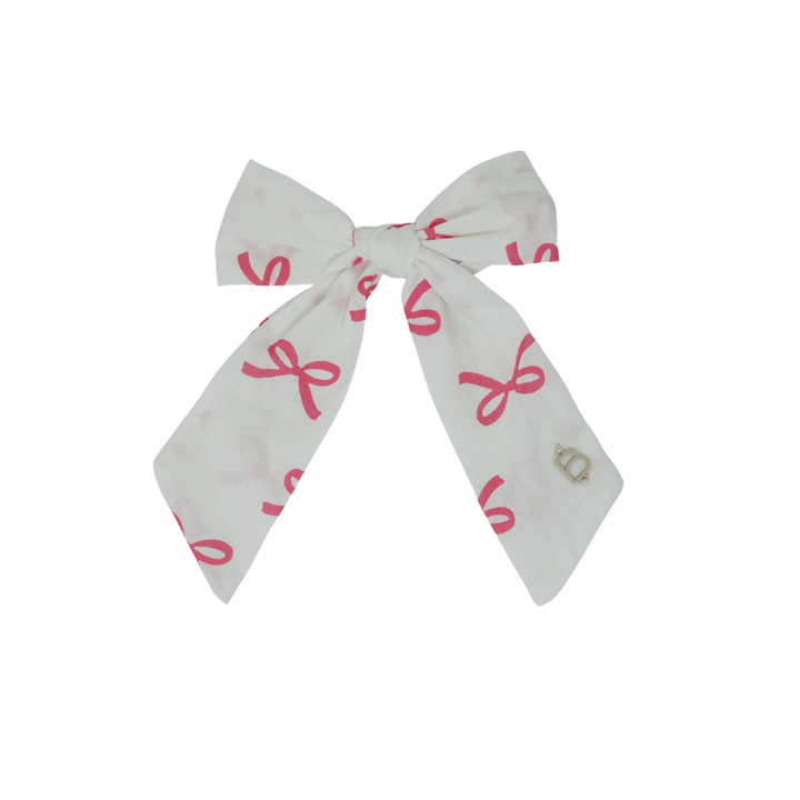 clip printed bows bow