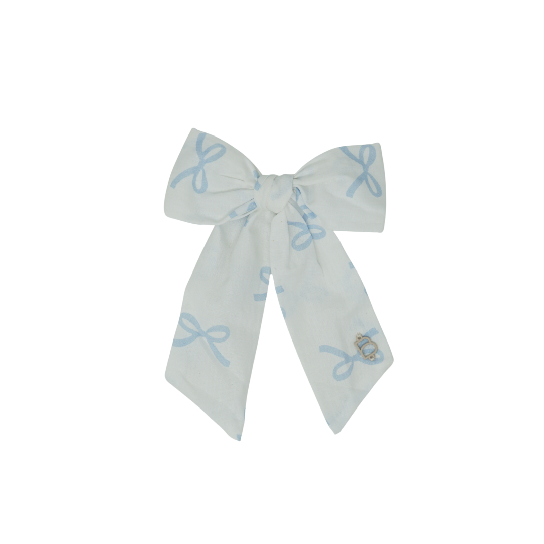 clip printed bows bow