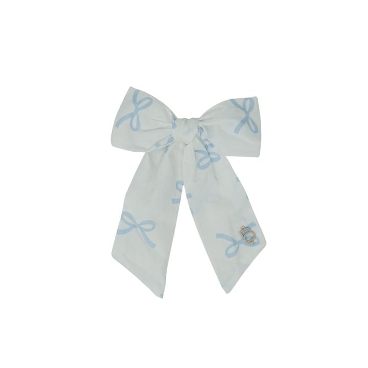 clip printed bows bow