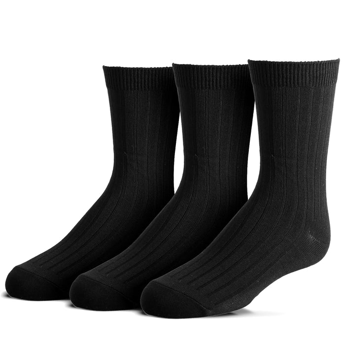 Zubii Boys Ribbed Bamboo socks 3 pk, Model 182