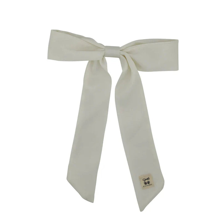clip satin bow